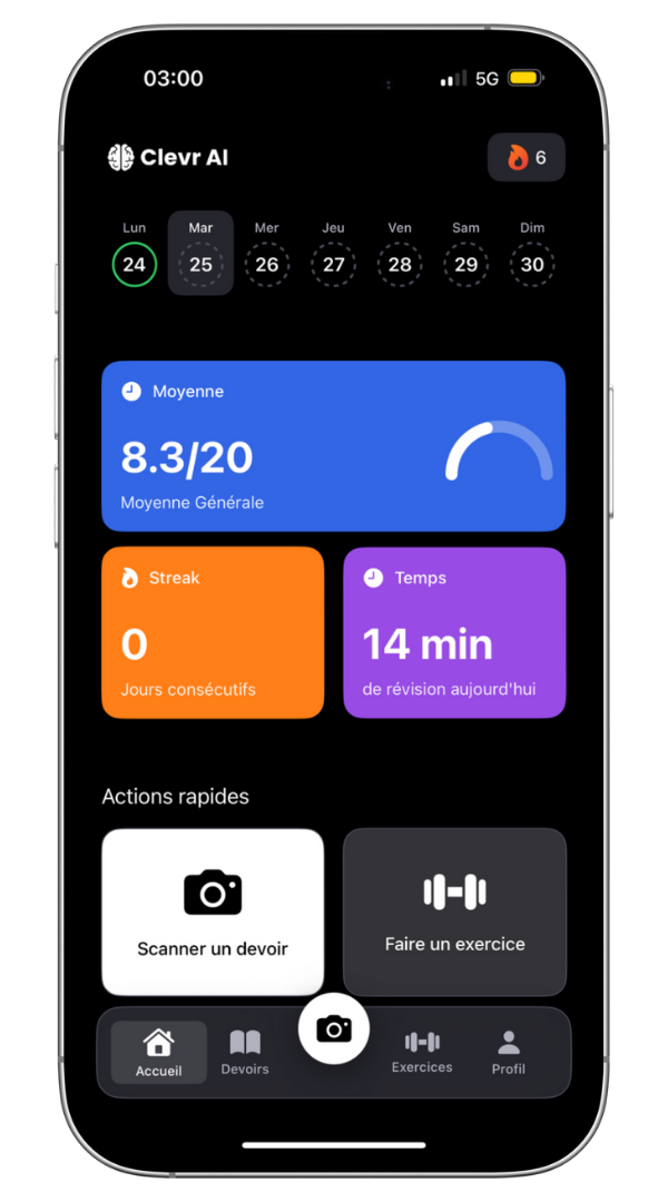 Clevr AI - L'app intelligente pour tes devoirs et révisions
